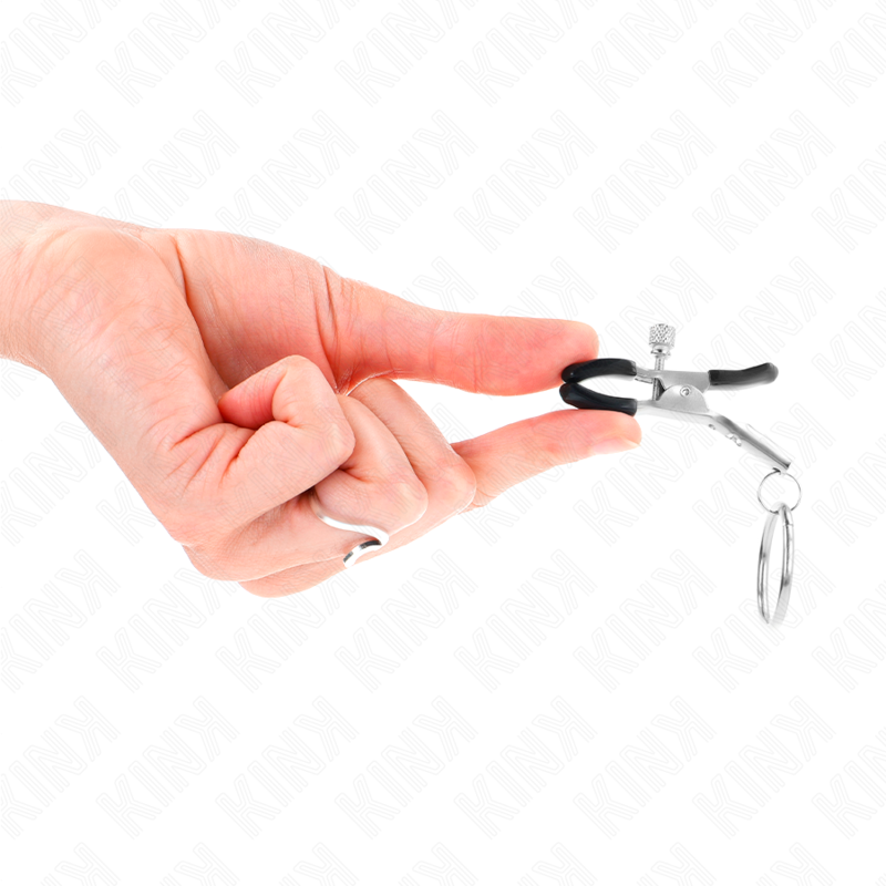 Morsetto Capezzoli con O-Ring Kink Nipple Grip — BDSM