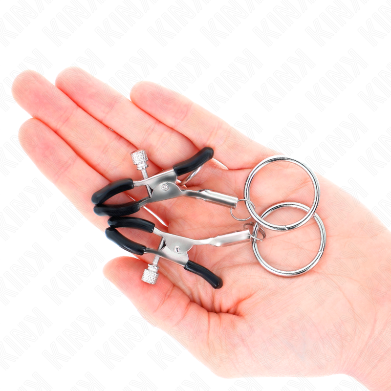 Morsetto Capezzoli con O-Ring Kink Nipple Grip — BDSM