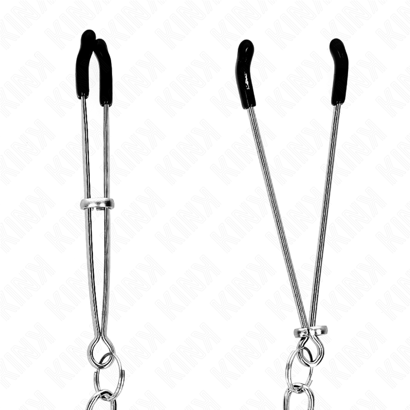 Pinze per Capezzoli con Catena Kink Nipple Grip — 30 cm