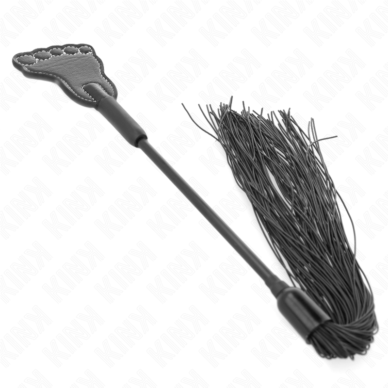 Pagaia BDSM con Frusta Nappa Kink Impact — 31 cm