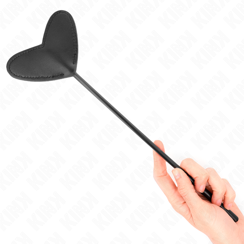 Palette BDSM a Forma di Cuore Kink — Nera 33 cm