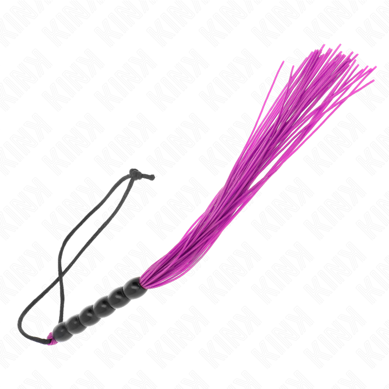 Frusta BDSM in Silicone Kink — 6 Perline, 26 cm