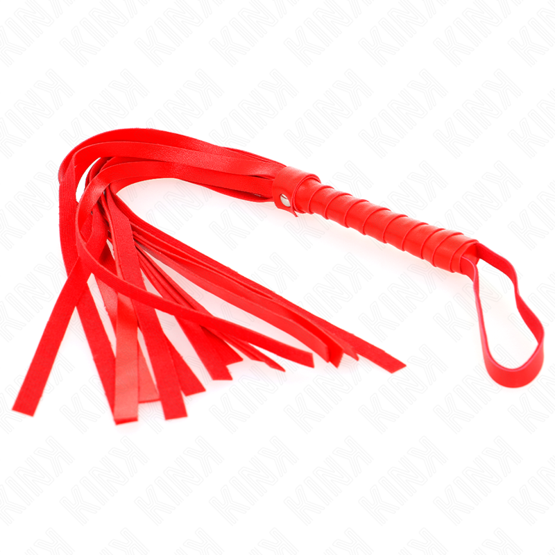 Frusta BDSM Kink Impact — 45 cm, Rossa
