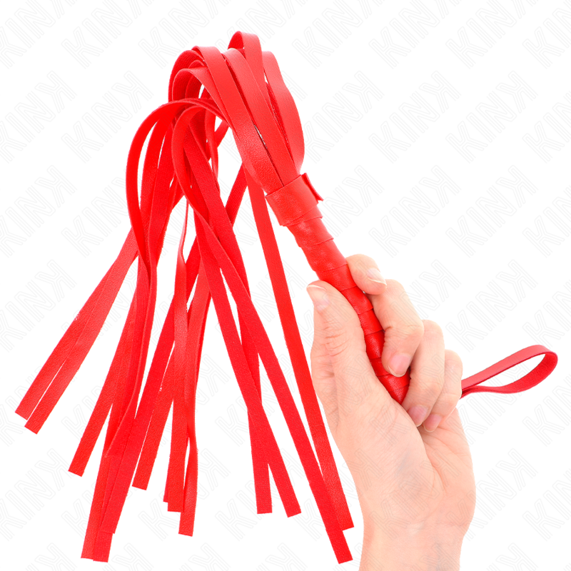 Frusta BDSM Kink Impact — 45 cm, Rossa