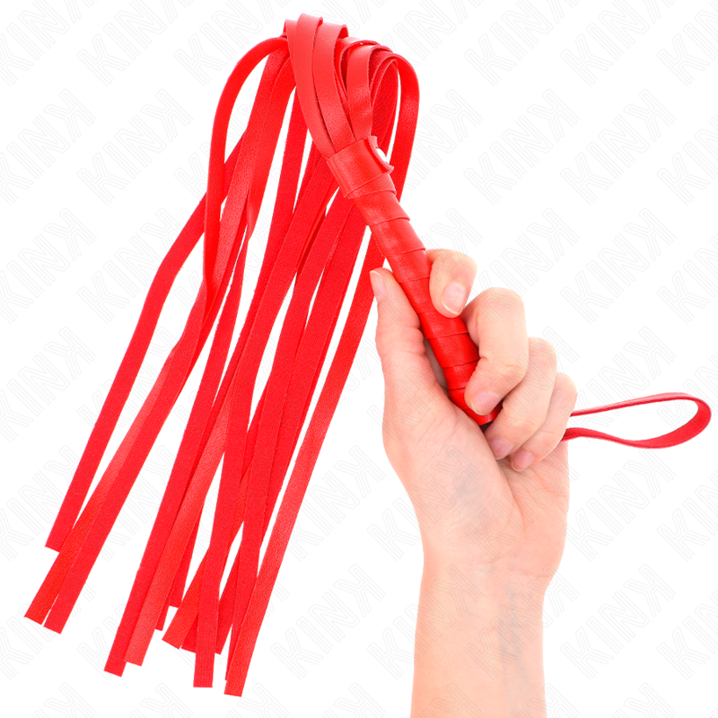 Frusta BDSM Kink Impact — 45 cm, Rossa