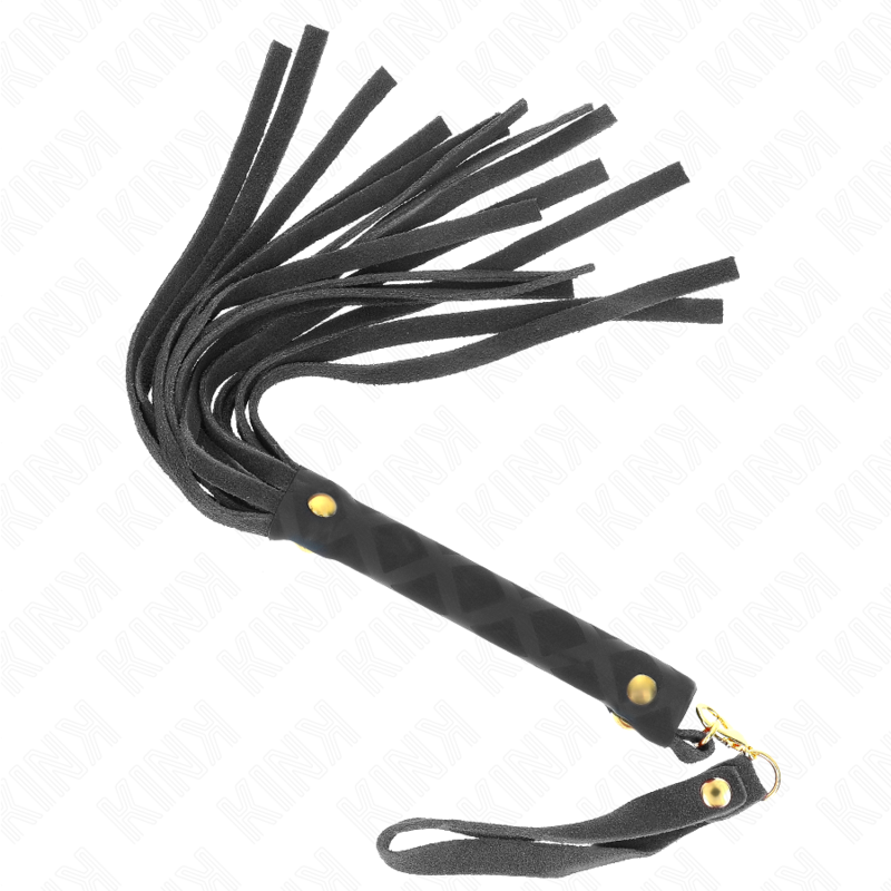 Frusta BDSM in Camoscio Kink Impact & Touch — 30 cm