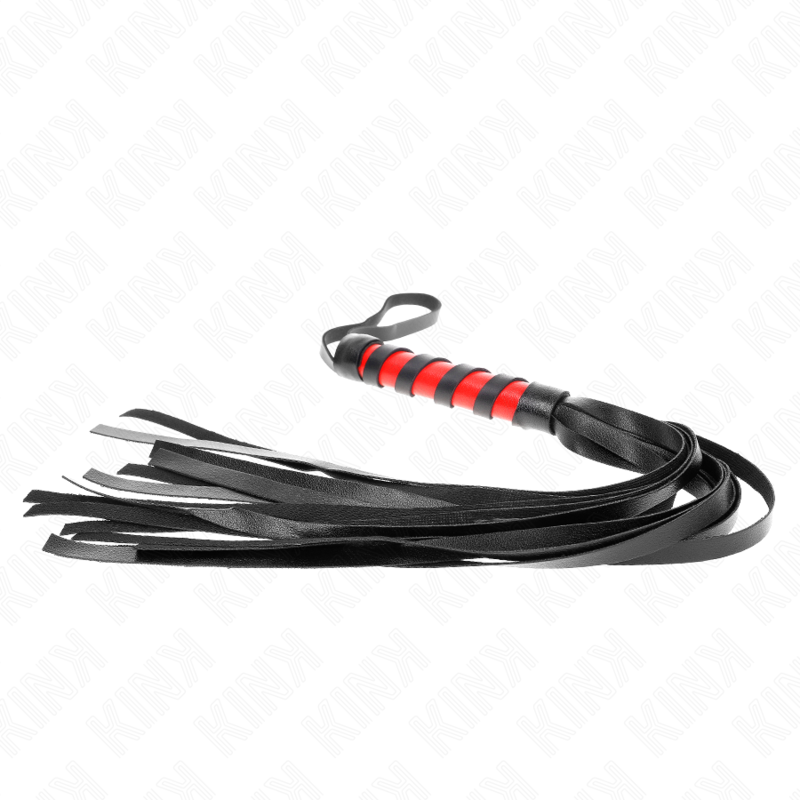 Frusta BDSM Manico Corto Kink Impact & Touch — 45 cm