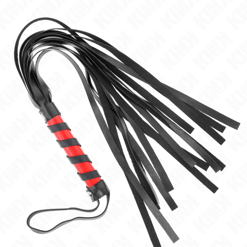 Frusta BDSM Manico Corto Kink Impact & Touch — 45 cm
