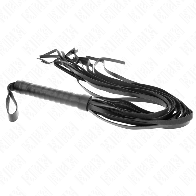 Frusta BDSM Manico Corto Kink — Coda Lunga 70 cm