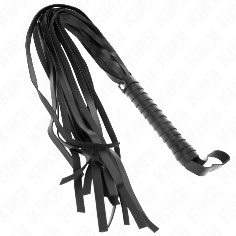 Frusta BDSM Manico Corto Kink — Coda Lunga 70 cm
