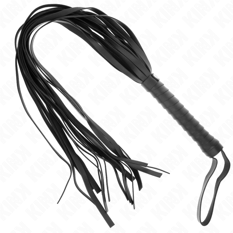 Frusta BDSM Manico Corto Kink — Coda Lunga 70 cm