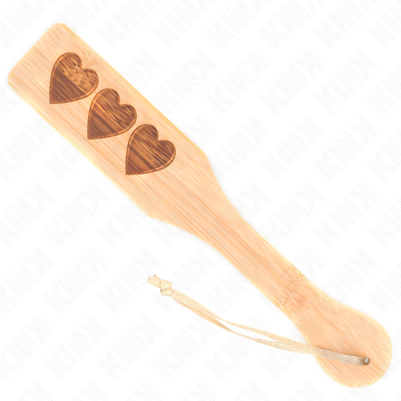 Palette BDSM in Bambù Kink — Design Cuore, 32 cm