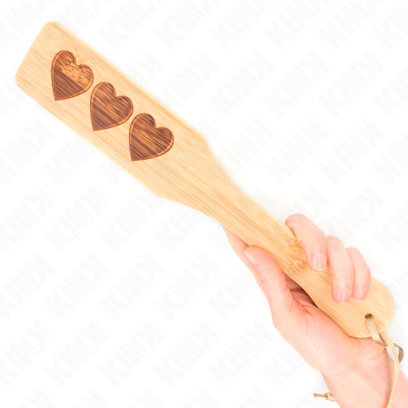 Palette BDSM in Bambù Kink — Design Cuore, 32 cm