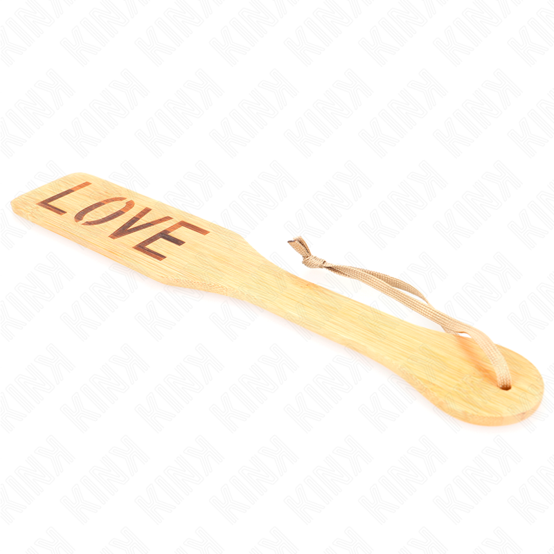 Palette BDSM a Forma di Parola Kink — Bambù 32 cm