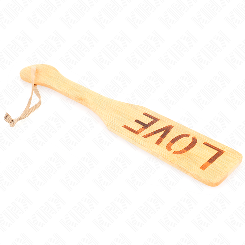 Palette BDSM a Forma di Parola Kink — Bambù 32 cm