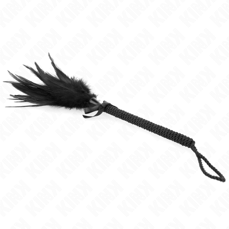 Spolverino BDSM con Piume Kink — 35 cm