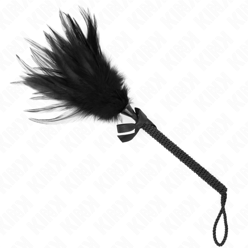Spolverino BDSM con Piume Kink — 35 cm