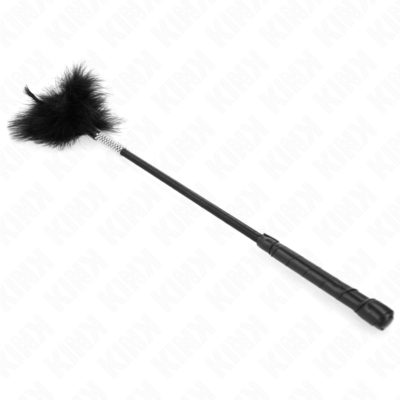Piuma Solletico BDSM Kink — Manico con Strass, 50 cm
