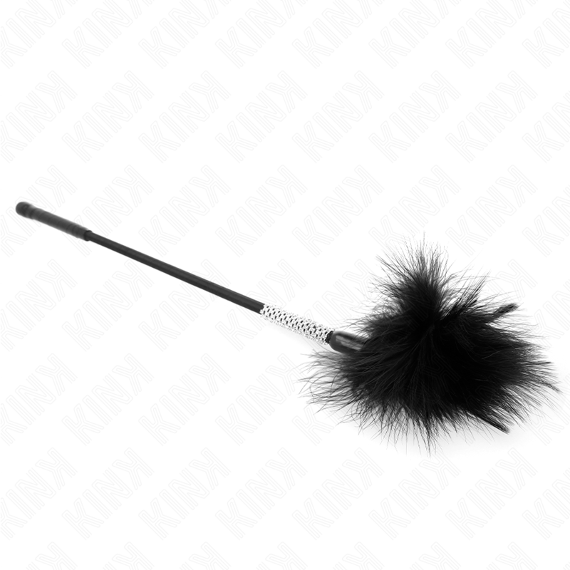 Piuma Solletico BDSM Kink — Manico con Strass, 50 cm