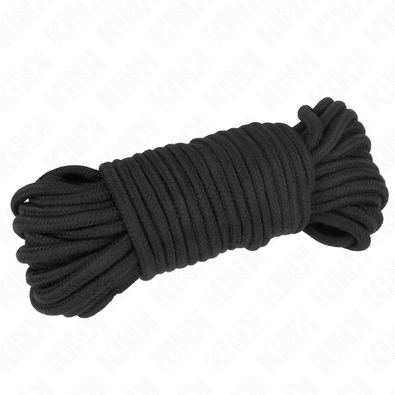 Corda Bondage in Cotone Kink Rope Arts — 20 m, Nera
