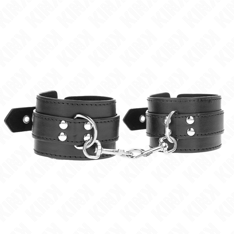 Manette BDSM con Borchie Kink Wrist Restraint — 35 cm