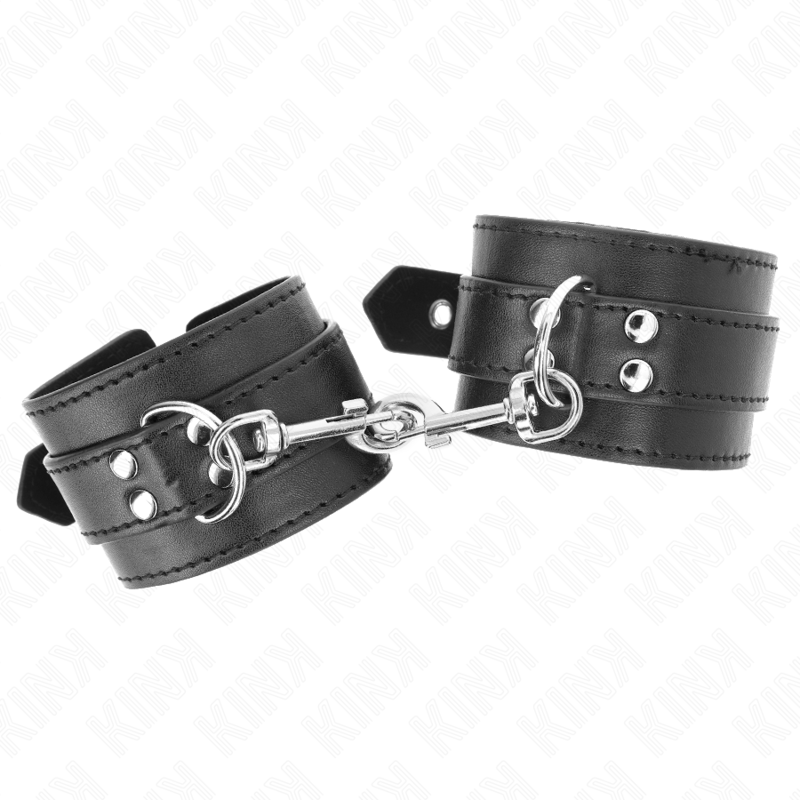 Manette BDSM con Borchie Kink Wrist Restraint — 35 cm
