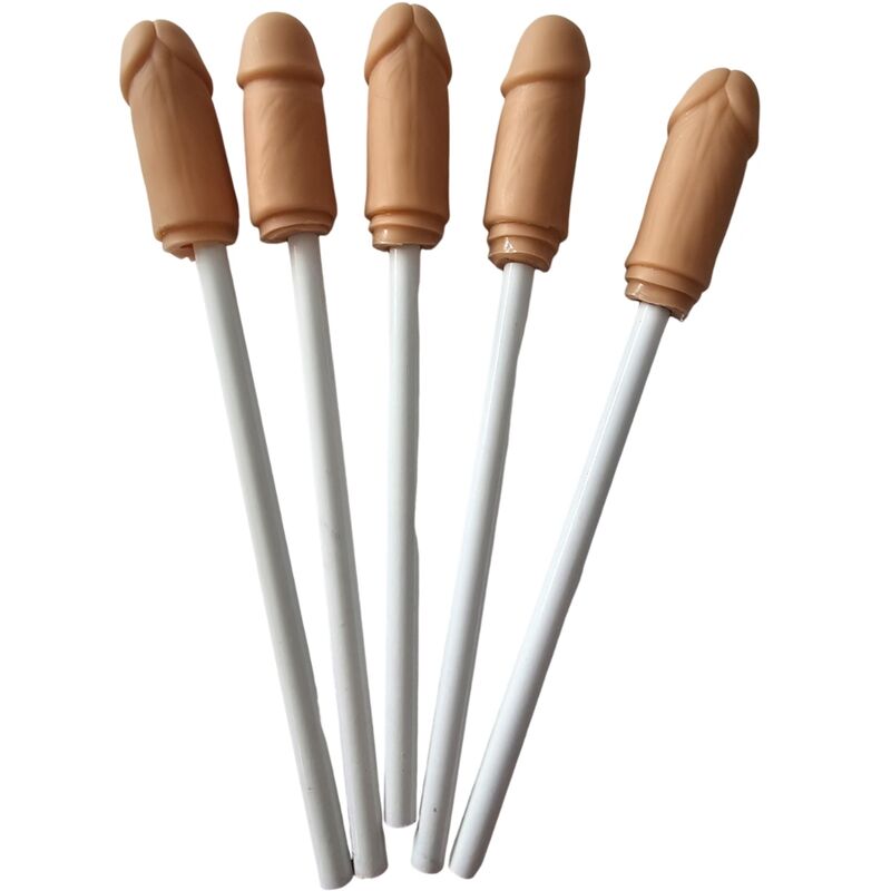 Set Matite Gadget a Forma di Pene Diablo Picante — 5 Pezzi
