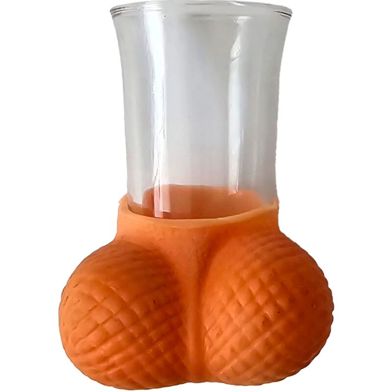Bicchiere Shot a Forma di Pene Diablo Picante — Vetro