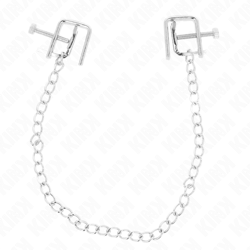 Pinze per Capezzoli a Catena BDSM Kink Nipple Grip — 30 cm