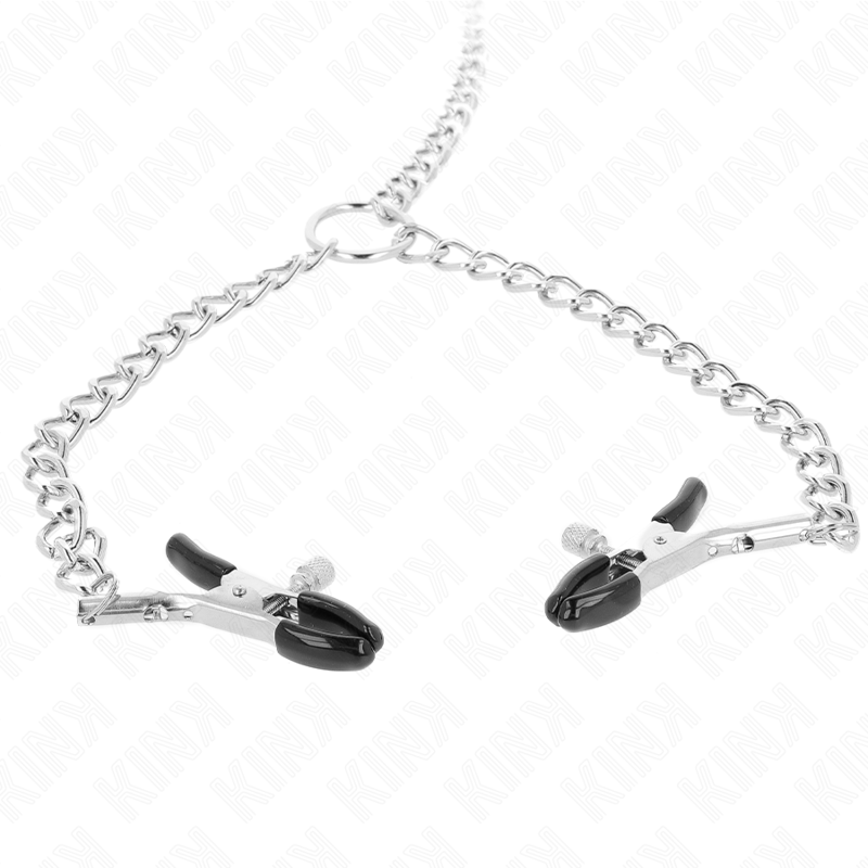 Morsetti per Capezzoli BDSM Kink Nipple Grip — 4 Catene
