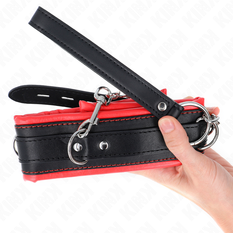 Collare BDSM con Cintura Kink Modello 3 — Regolabile 36,5-50 cm