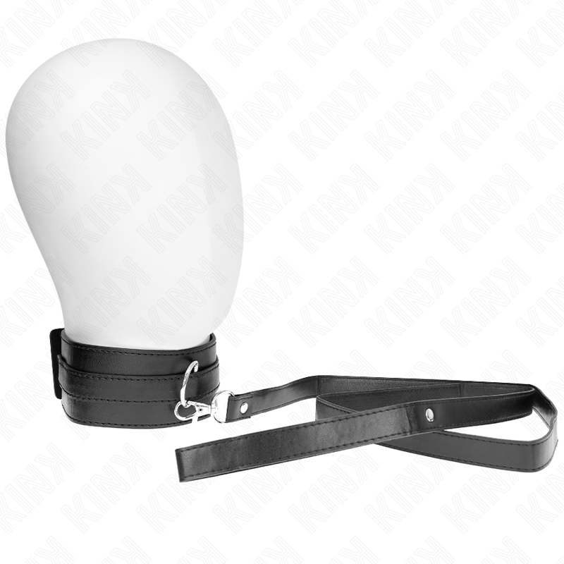Collare BDSM con Cintura Kink — Regolabile, 116 cm