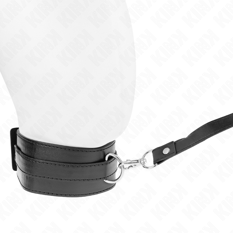 Collare BDSM con Cintura Kink — Regolabile, 116 cm