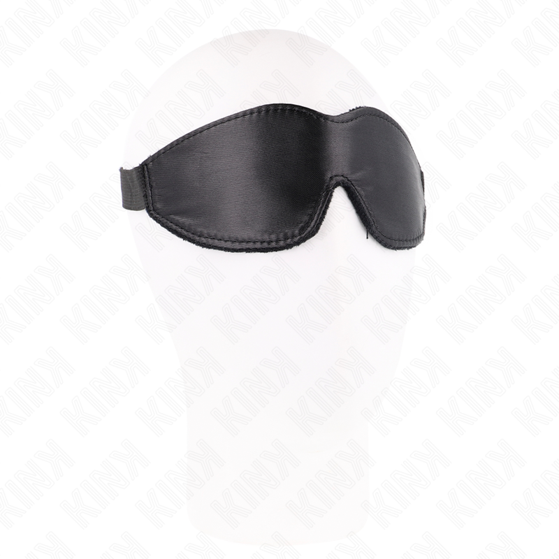 Benda per Occhi Foderata in Pelle Kink Masked Allure — 20 cm