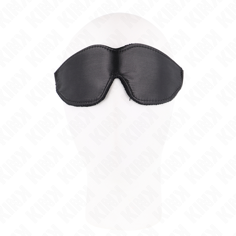 Benda per Occhi Foderata in Pelle Kink Masked Allure — 20 cm