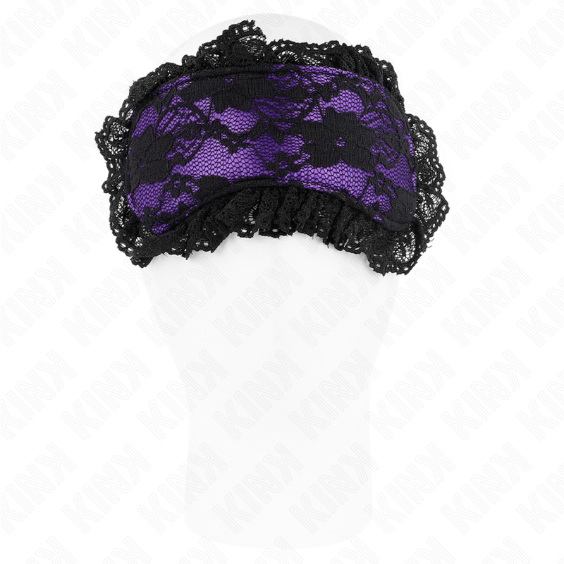 Benda per Occhi in Pizzo BDSM Kink Masked Allure — 22,5 cm