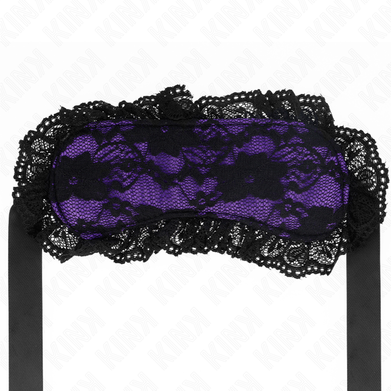 Benda per Occhi in Pizzo BDSM Kink Masked Allure — 22,5 cm