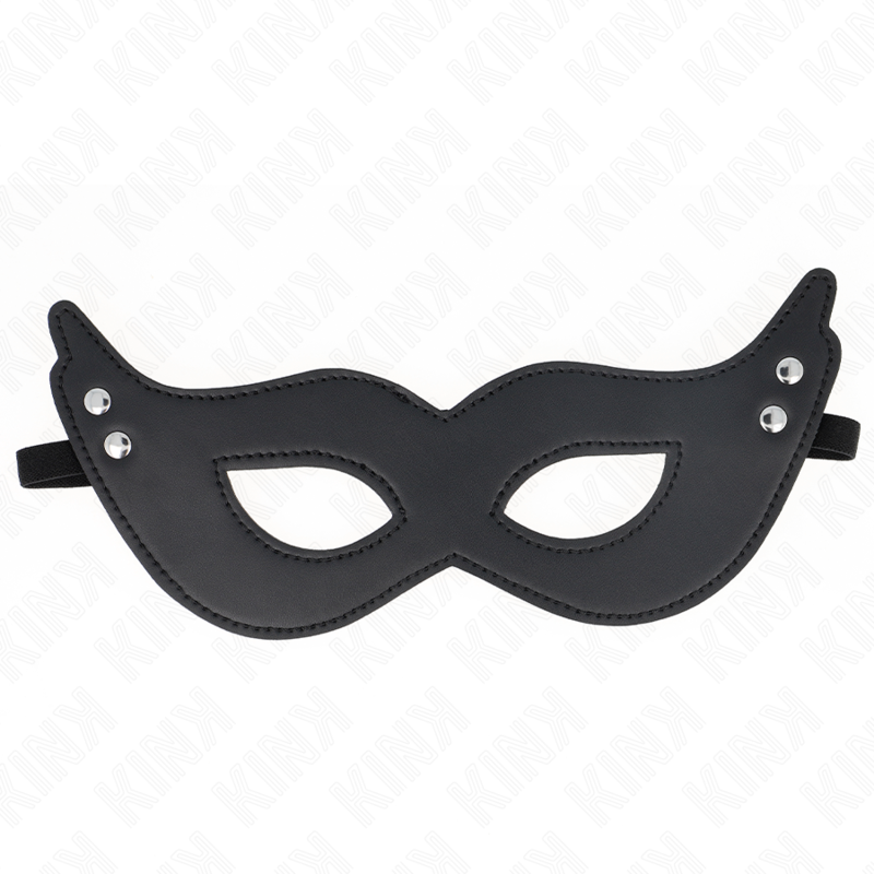 Benda per Occhi BDSM Kink Masked Allure — Similpelle con Rivetti