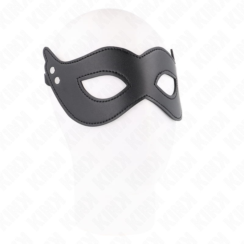 Benda per Occhi BDSM Kink Masked Allure — Similpelle con Rivetti