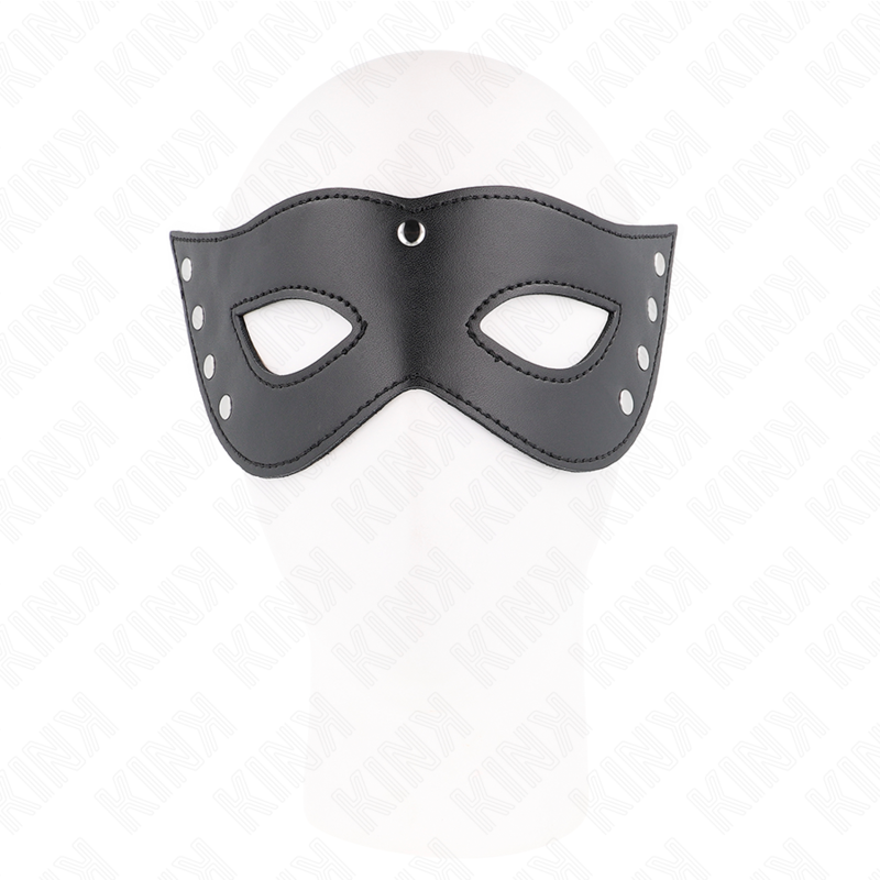 Benda per Occhi BDSM Kink Masked Allure — 4 Rivetti