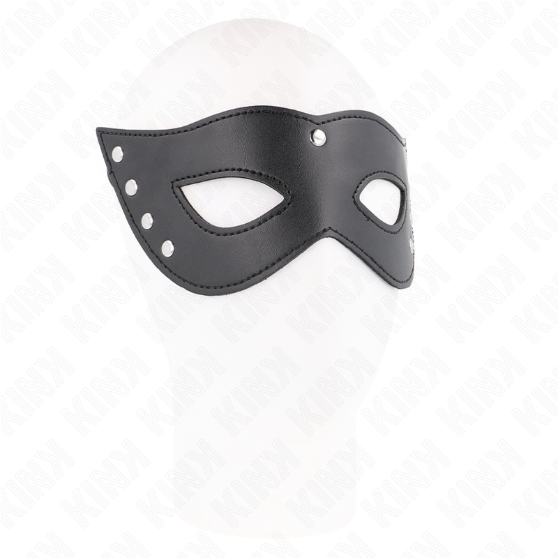 Benda per Occhi BDSM Kink Masked Allure — 4 Rivetti