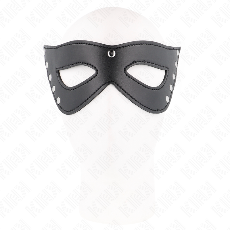Benda per Occhi BDSM Kink Masked Allure — 5 Rivetti