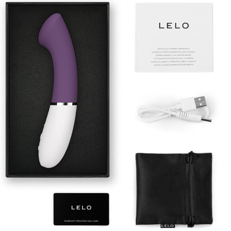 Vibratore Punto G LELO Gigi 3 — Silicone, Viola