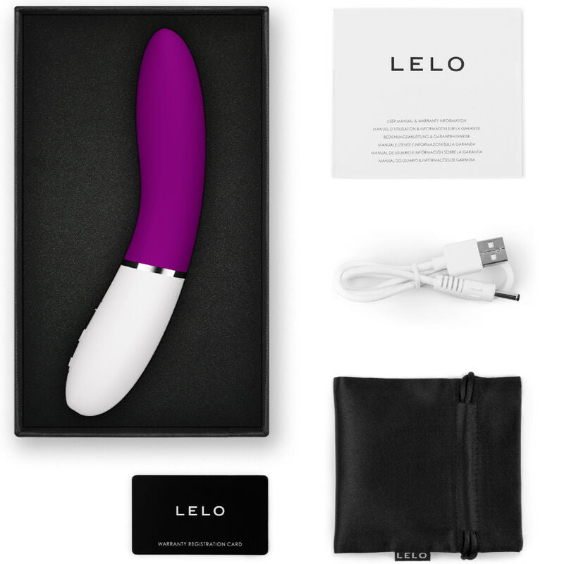 Vibratore Punto G LELO Liv 3 — App Control, Silicone Rosa