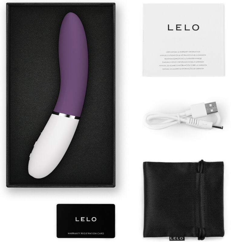 Vibratore Punto G Lelo Liv 3 — App Compatibile, Viola