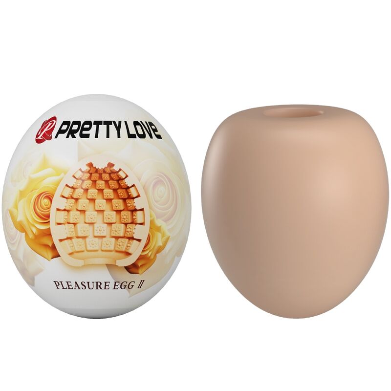 Masturbatore Maschile Uovo Pretty Love BM-009 — Guaina Elastica