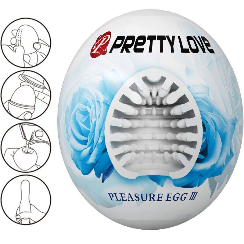 Masturbatore Maschile Uovo Pretty Love Album — Guaina Morbida