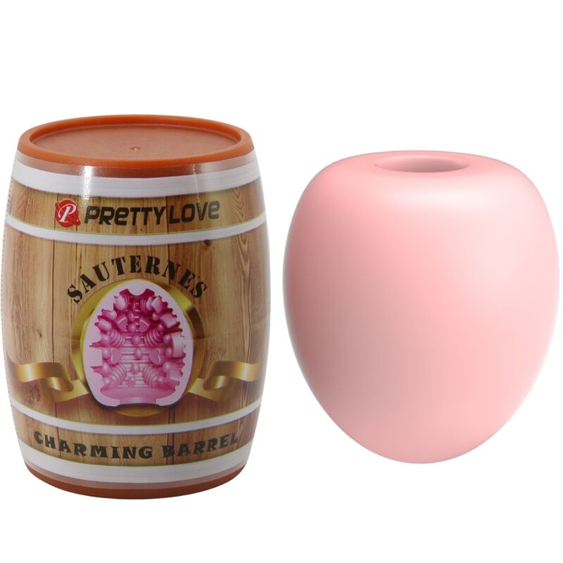 Masturbatore Maschile Uovo Pretty Love Rosa 2 — Guaina Morbida