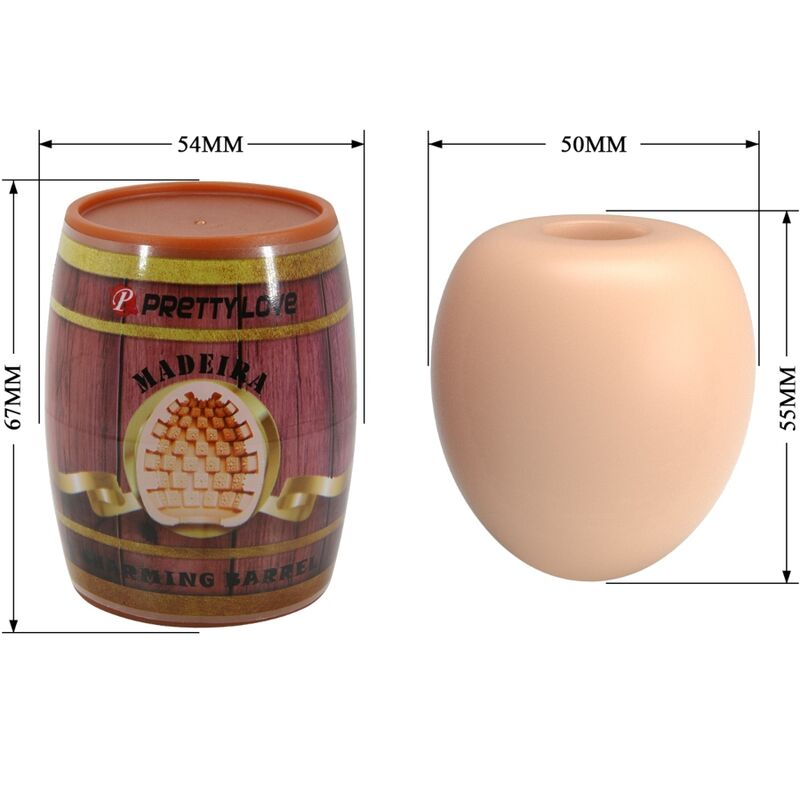 Masturbatore Uovo Pretty Love Flirtation BM-009 — Guaina Morbida