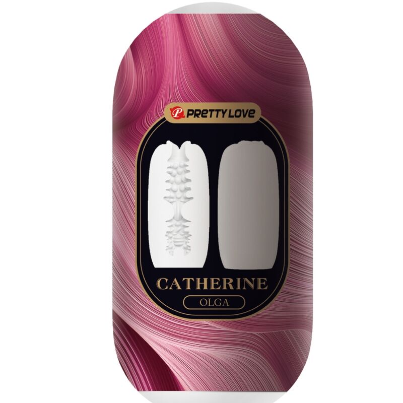 Masturbatore Maschile Pretty Love Olga — Guaina Morbida, Bianco